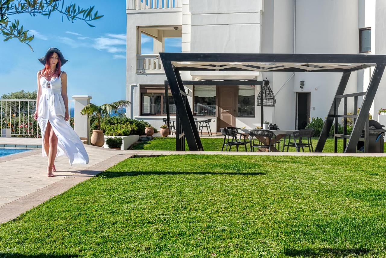 Cretan Blu Platanias Villa Platanias  Exterior photo